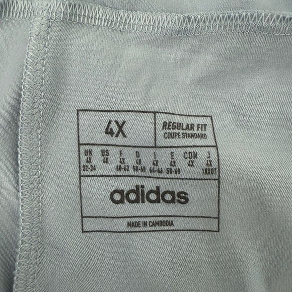 Women’s Adidas Essentials 3-Stripes Athletic Cuffed Pants 4X Plus Size - Picture 13 of 16